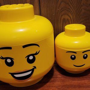 Lego nesting storage containers